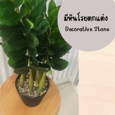 ต้นกวักมรกตประดิษฐ์ต้นไม้ปลอมเหมือนจริงแต่งบ้านแต่งร้านขนาดใหญ่ Artificial ZZ Plant