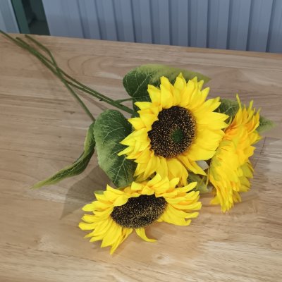 ดอกทานตะวันดอกใหญ่ดอกไม้ปลอมเหมือนจริง Sunflower big flower artificial flower