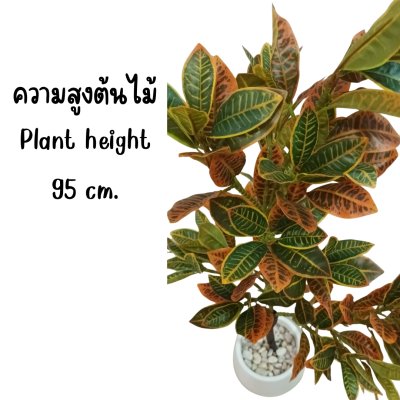 ต้นโกสนปลอมต้นไม้ประดิษฐ์ Artificial / Fake Croton Tree