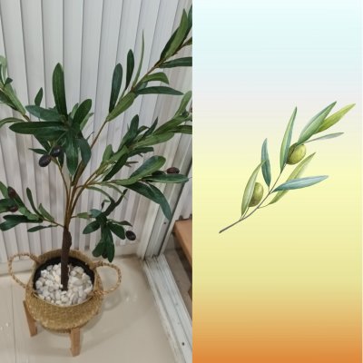 ต้นมะกอกโอลีฟปลอมประดิษฐ์ Artificial / Fake Olive Tree ต้นมะกอกโอลีฟปลอมประดิษฐ์ Artificial / Fake Olive Tree