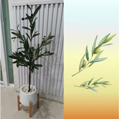 ต้นมะกอกโอลีฟปลอมประดิษฐ์ Artificial / Fake Olive Tree