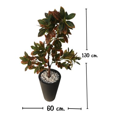 ต้นโกสนปลอมต้นไม้ประดิษฐ์ Artificial / Fake Croton Tree