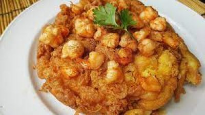 ข้าวไข่เจียวกุ้ง