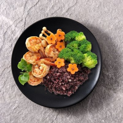 ข้าวกุ้งเบอร์รี่ออร์แกนิก