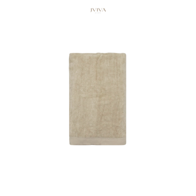 Jviva 100% bamboo fiber towel for drying hair (15x30 inches)