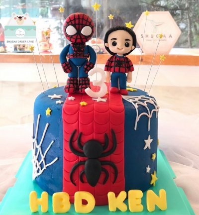 เค้กซุปเปอร์ฮีโร่ Superhero cake