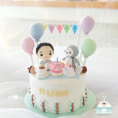 เค้กคนรักสัตว์ เค้กหมา แมว Pet lover