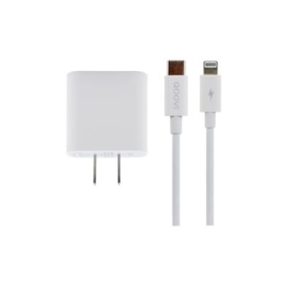 QOOVI หัวชาร์จพร้อมสาย (20W) รุ่น KS-11 Plus QOOVI หัวชาร์จพร้อมสาย (20W) รุ่น KS-11 Plus