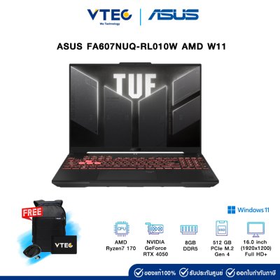 ASUS FA607NUQ-RL010W AMD W11