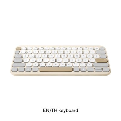 ASUS Marshmallow Keyboard KW100 - Oat Milk