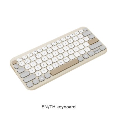 ASUS Marshmallow Keyboard KW100 - Oat Milk
