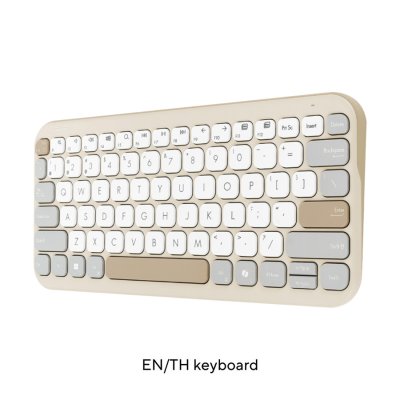 ASUS Marshmallow Keyboard KW100 - Oat Milk