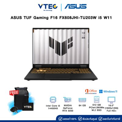 ASUS TUF Gaming F16 FX608JHI-TU203W i5 W11