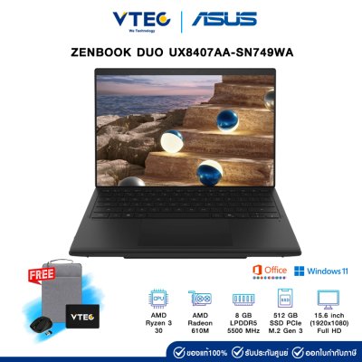 Asus Zenbook DUO 2026 รุ่น UX8407AA-SN749WA