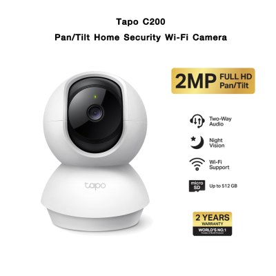 TP-Link กล้องวงจรปิด รุ่น Tapo C200 / C210 / C211 / C220 / C225 / C500 WI-FI IP-CAMERA (ประกัน2ปี)