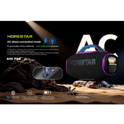 HOPESTAR A90 PROAI Party Speaker