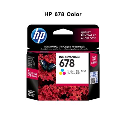 หมึก HP 678 หมึกเติมเครื่องปริ๊นท์ HP