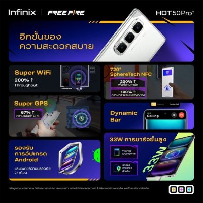 Infinix HOT 50 Pro+ 8+256GB Infinix HOT 50 Pro+ 8+256GB