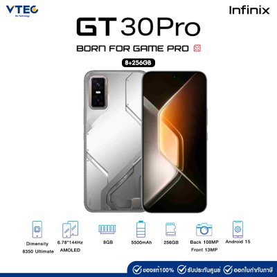 Infinix GT 30 Pro (8+256B) BLADE WHITE