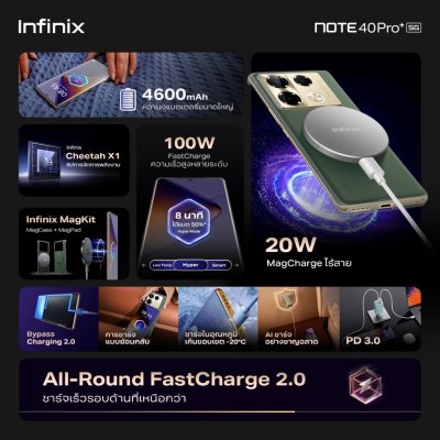 Infinix Note 40 Pro+ 5G (12+256)