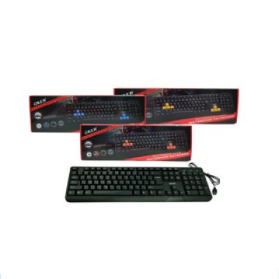 OKER KEYBOARD คีย์บอร์ด USB (KB-318) Black OKER KEYBOARD คีย์บอร์ด USB (KB-318) Black