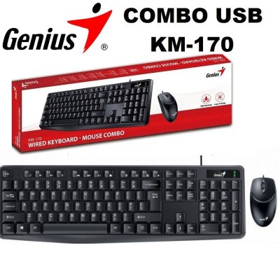 GENIUS COMBO KB + MOUSE USB รุ่น KM-170