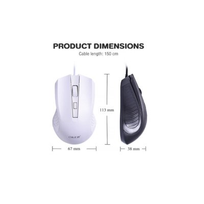 OKER MOUSE USB M217 คละสี