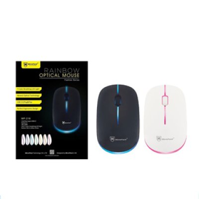 MICROPACK RAINBOW OPTICAL MOUSE เมาส์มีสาย รุ่น MP-216