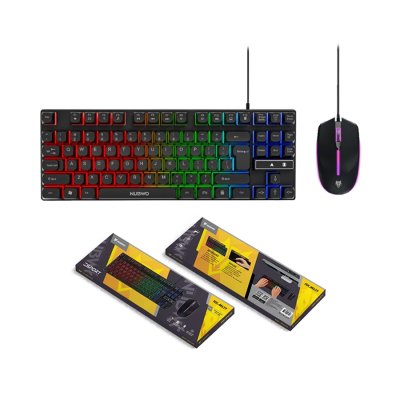 Nubwo TKL RUBBER DOME SWITCHES รุ่น NKM-639 Keyboard Gaming