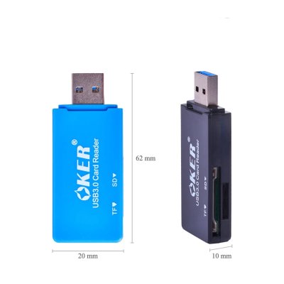 OKER CARD READER USBV.3 C-3503 คละสี OKER CARD READER USBV.3 C-3503 คละสี