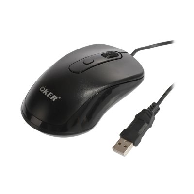 USB MOUSE OKER (A-186G) BLACK USB MOUSE OKER (A-186G) BLACK