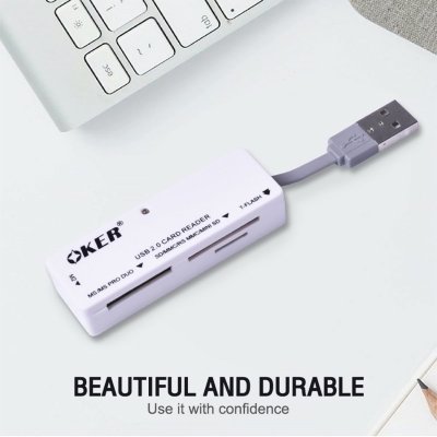 Card Reader Oker C-09 คละสี