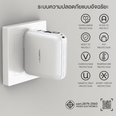 Mofit Build-in 15,000mAh Fast Charge PD20W