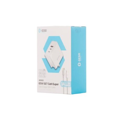 SGEAR ADAPTER 3PORT 1A 2C 65W 2M รุ่น AD002 SGEAR ADAPTER 3PORT 1A 2C 65W 2M รุ่น AD002