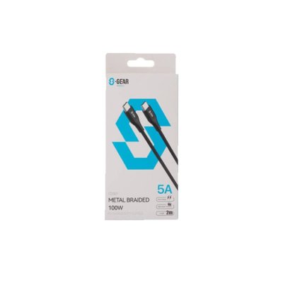 SGEAR CABLE C TO C 100W 2M รุ่น CC001 SGEAR CABLE C TO C 100W 2M รุ่น CC001