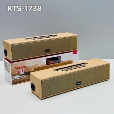 KBROAD WOODEN BT SPEAKER KTS-1738