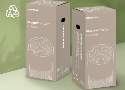 เครื่องฟอกอากาศ Acerpure Pro P2 Vero รุ่น AP353-10W ผลิตจากวัสดุรีไซเคิล ช่วยฟอกอากาศให้สะอาดรับประกัน 1ปี บริการOn site