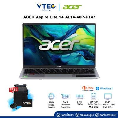 ACER Aspire Lite 14 AL14-46P-R147 / NOTEBOOK / AMD RYZEN 3 5400U / 8GB / 256GB / WIN11+OFF