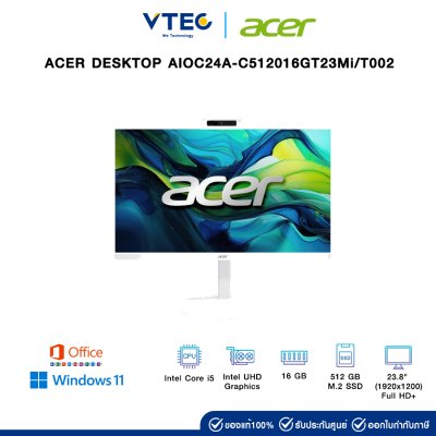 ACER DESKTOP AIO Aspire C24A-C512016GT23Mi/T002