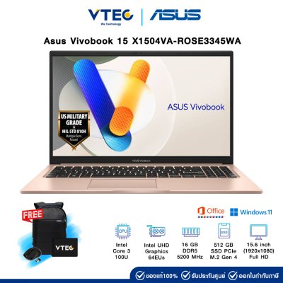 Asus Vivobook 15 X1504VA-ROSE3345WA