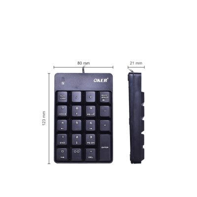 OKER Numeric Mini Keypad SK-051 USB OKER Numeric Mini Keypad SK-051 USB