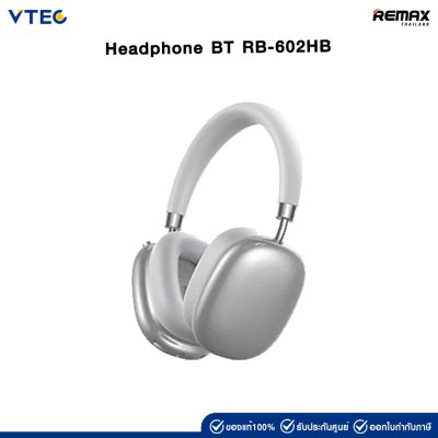 REMAX Headphone BT RB-602HB SILVER