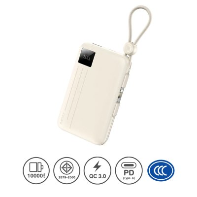 REMAX Power Bank 10000mAh RPP-5 (Beige)