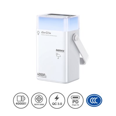REMAX Power Bank 40000mAh 65W RPP-596