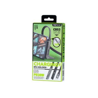 REMAX Cable Type-C to Lightning 30W(CB53,Black)