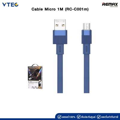 Remax Cable Micro 1M (RC-C001m,Dark Blue)