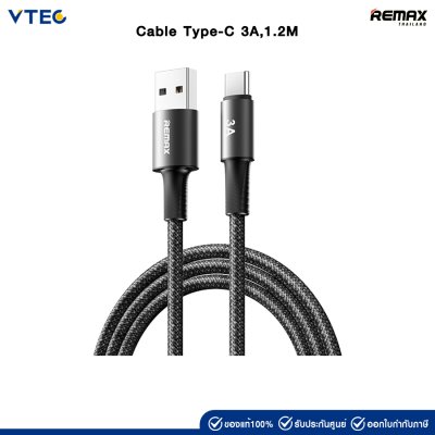 Remax Cable Type-C 3A,1.2M