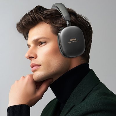 REMAX Headphone BT RB-650HB (Blue)