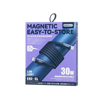 remax cable type c to lightning 1m.rc-c02 black