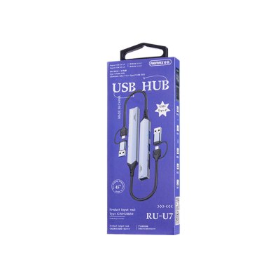 REMAX HUB 5 IN 1 TYPE-C+USB RU-U7